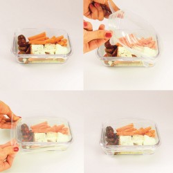 SET CON 6 TAPAS DE SILICONA